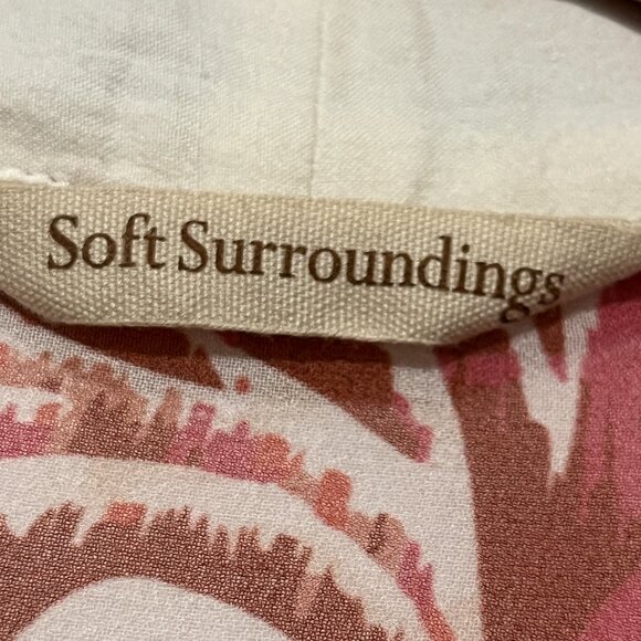 Soft Surroundings Womens Jakarta Kimono Sz PS/PM Sheer Bohemian Festival Hippie - Picture 5 of 6